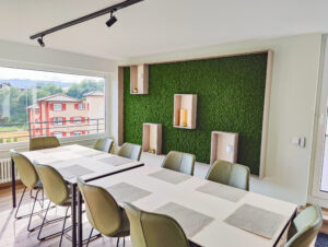 Mooswand, Schallschutz, Schreinerei, Zachi Wiedner Möbel&Raumdesign, Waldshut, Schweiz