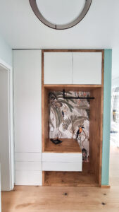 Garderobe, Schuhschrank, zachi Wiedner Möbel&Raumdesign, Schreiner, Lauchringen,Waldshut,Schweiz,Deutschland Garderobe auf Maß, Eingangsbereich Einrichtung, Schuhschrank auf Maß