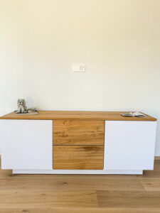 Sideboard, Highboard, Eiche furniert, auf Maß, Schreiner, Zachi WIedner Möbel&Raumdesign, Waldshut, SChweiz Nähe, Lauchringen, Deutschland
