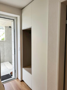 Garderobe, Schuhschrank, zachi Wiedner Möbel&Raumdesign, Schreiner, Lauchringen,Waldshut,Schweiz,Deutschland Garderobe auf Maß, Eingangsbereich Einrichtung, Schuhschrank auf Maß