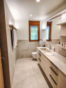 Badmöbel, Waschbeckenunterschrank, Lavabo, vom Schreiner, auf Maß, Zachi Wiedner Möbel&Raumdesign, Lauchringen. Schreinerei, Deutschland, Nähe Schweiz