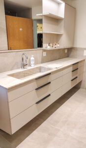 Badmöbel, Waschbeckenunterschrank, Lavabo, vom Schreiner, auf Maß, Zachi Wiedner Möbel&Raumdesign, Lauchringen. Schreinerei, Deutschland, Nähe Schweiz