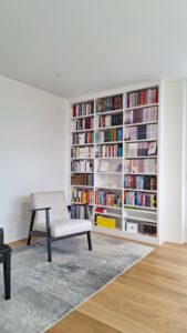 Bücherregal, auf Maß, vom Schreiner, Zachi Wiedner Möbel&Raumdesign, Deutschland, Lauchringen, nähe Schweiz
