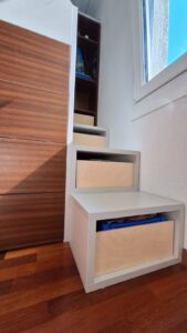 Hochbett für Kinder nach Maß, integrirter Kleiderschrank, Kinderbett, Einbauschrank mit Bett nach Maß, schreinerei, Lauchringen, Zachi Wiedner Möbel&Raumdesign, Deutschland, Nähe Schweiz