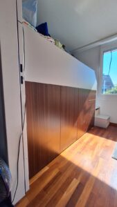 Hochbett für Kinder nach Maß, integrirter Kleiderschrank, Kinderbett, Einbauschrank mit Bett nach Maß, schreinerei, Lauchringen, Zachi Wiedner Möbel&Raumdesign, Deutschland, Nähe Schweiz